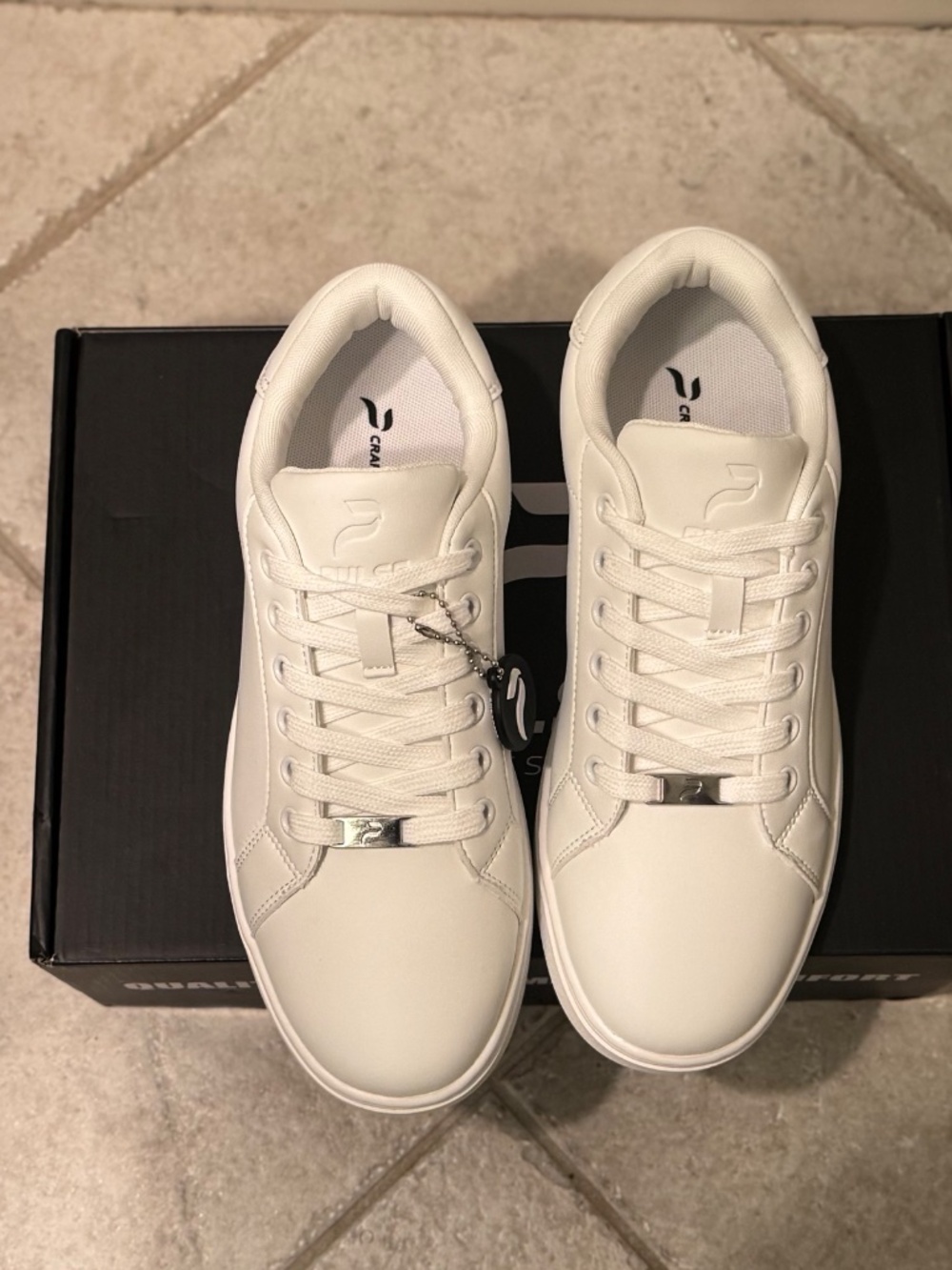Pulse Dance Sneakers Low Top (White) - Picture 4 of 6